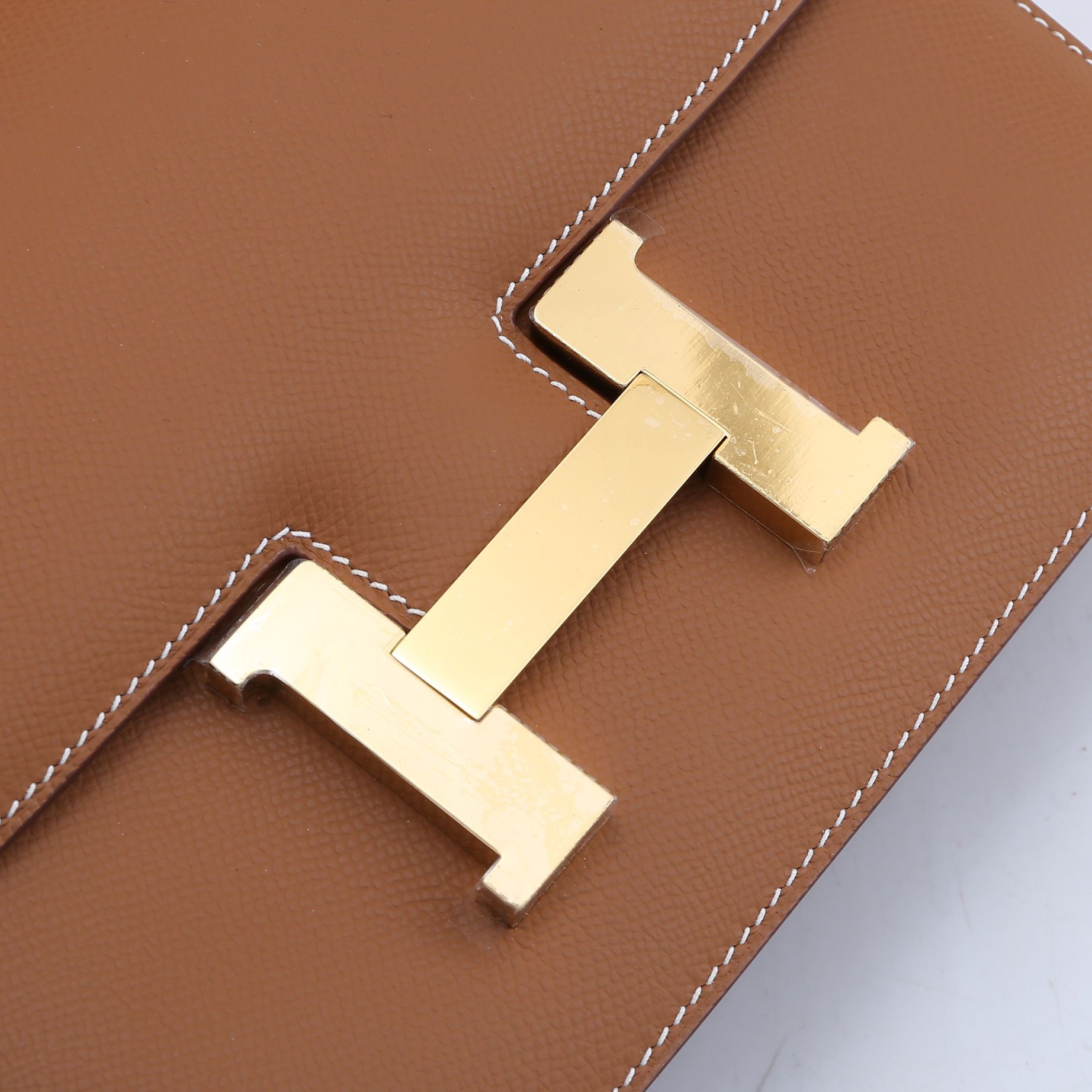 H**me5 Constance Bag Gold Brown 23CM