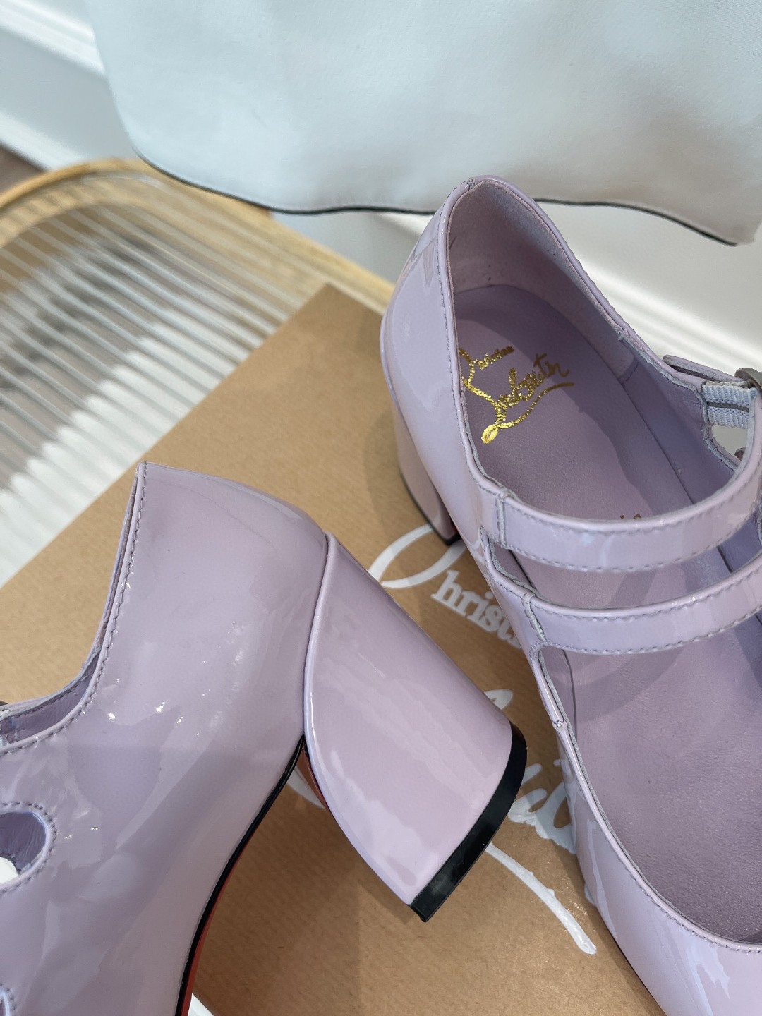 Chr1st1an Louboutin Heels Purple 