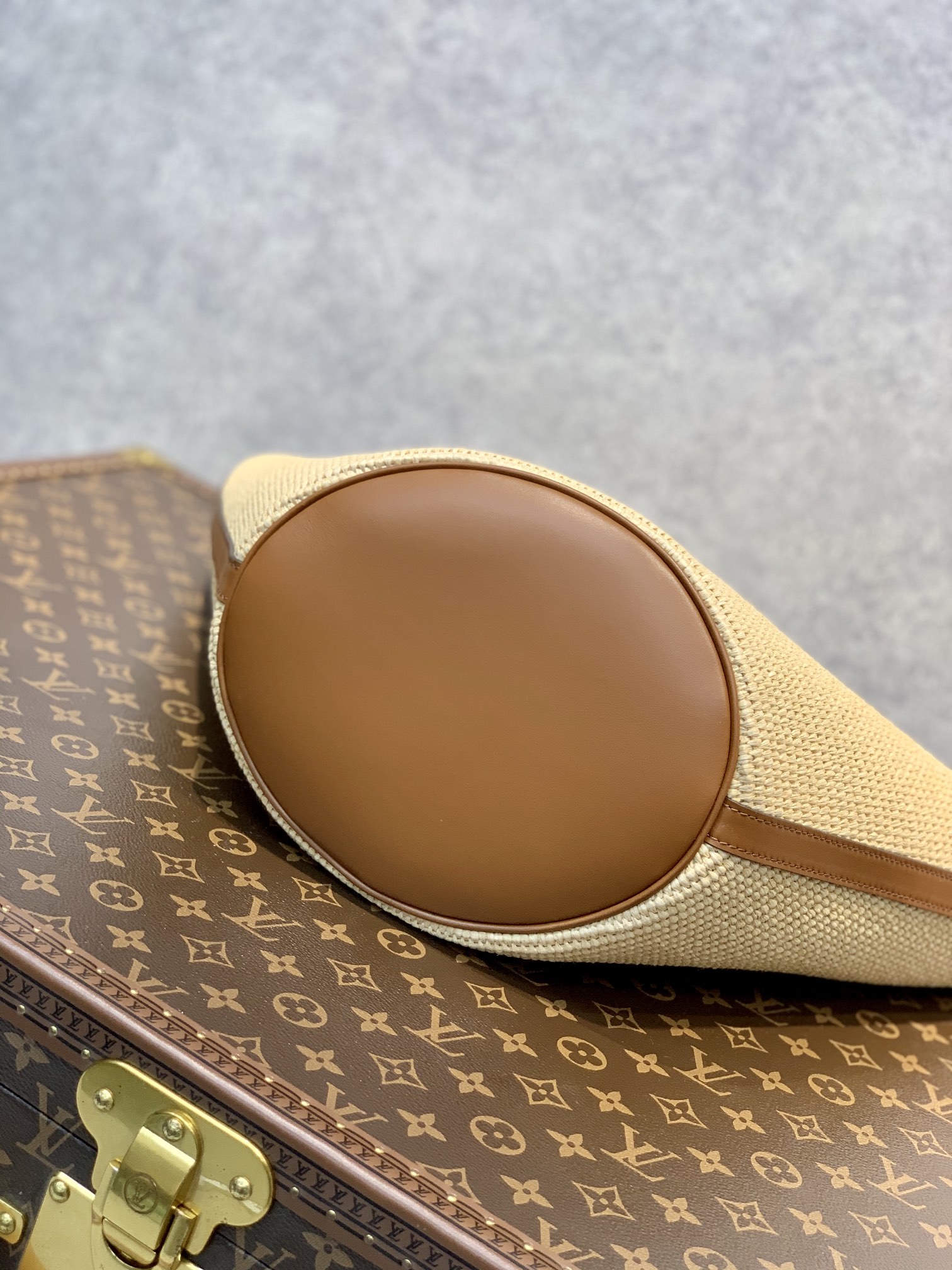 L0vis Vvtt0n Raffia Handbag 