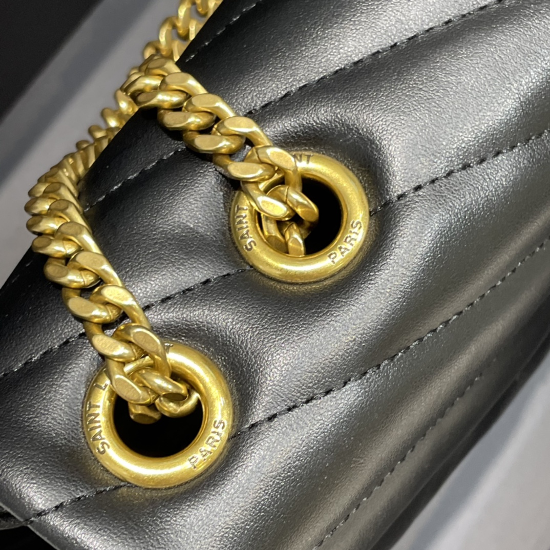 Y51 Loulou Bag Black 29cm