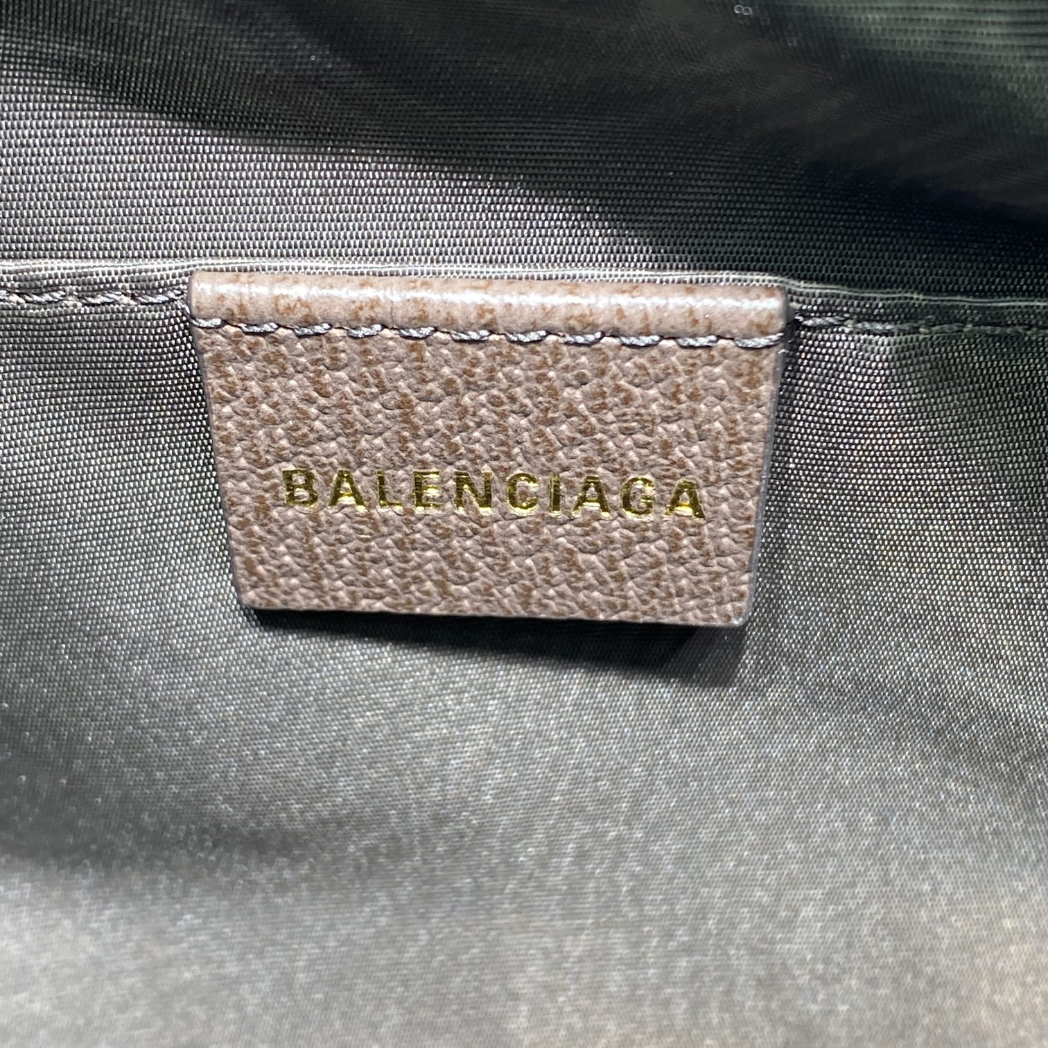 Balenciag & Gvc*1 Canvas and Leather Bag 2295