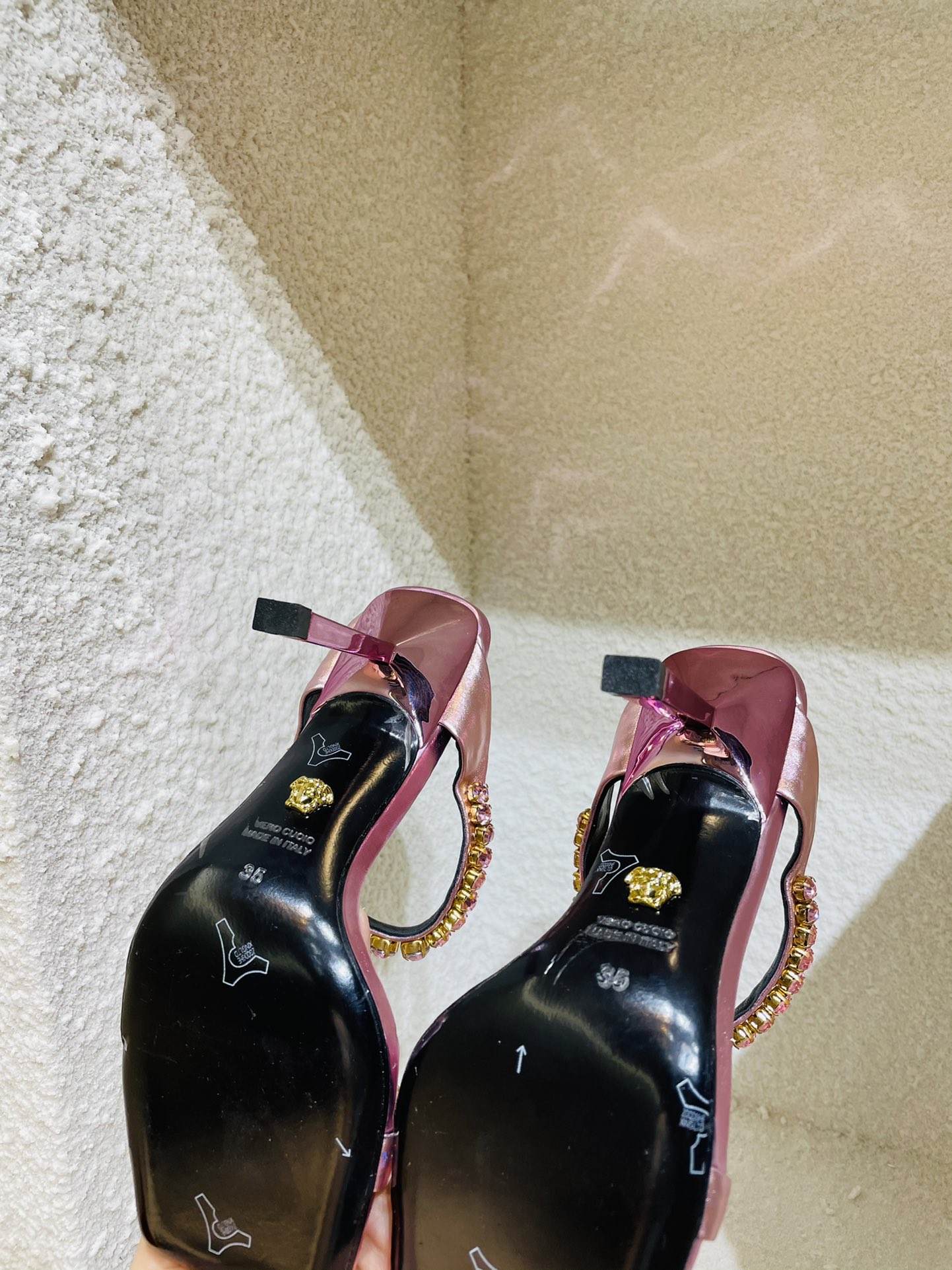 Versace Heels Pink