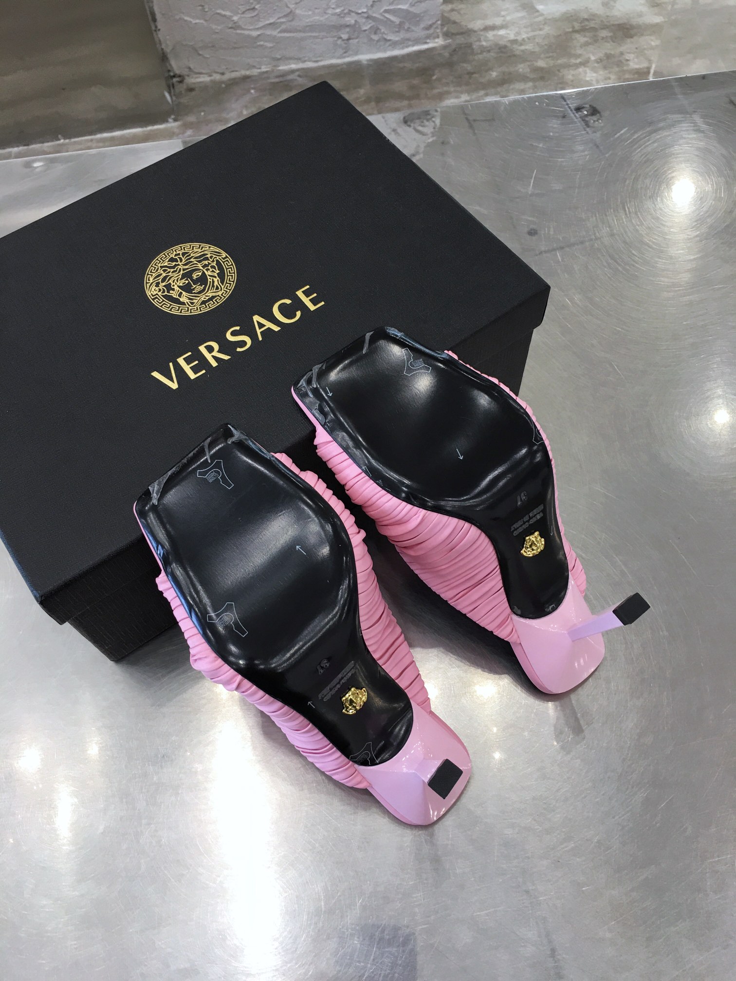 Versace Heels Pink 01