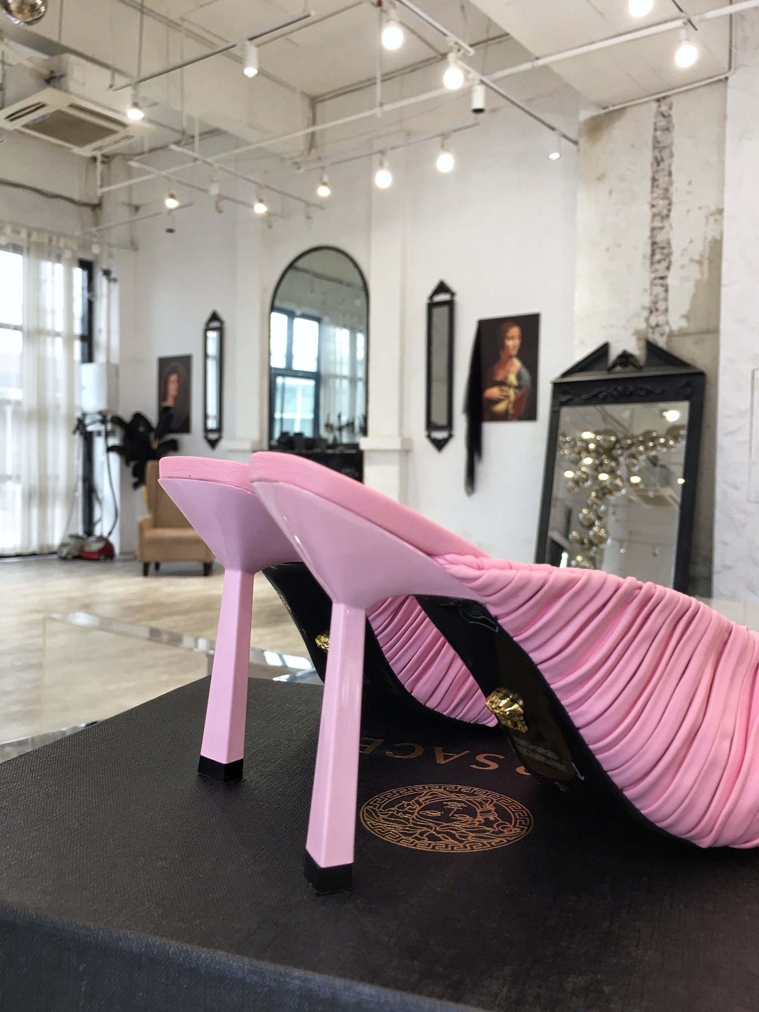 Versace Heels Pink 01