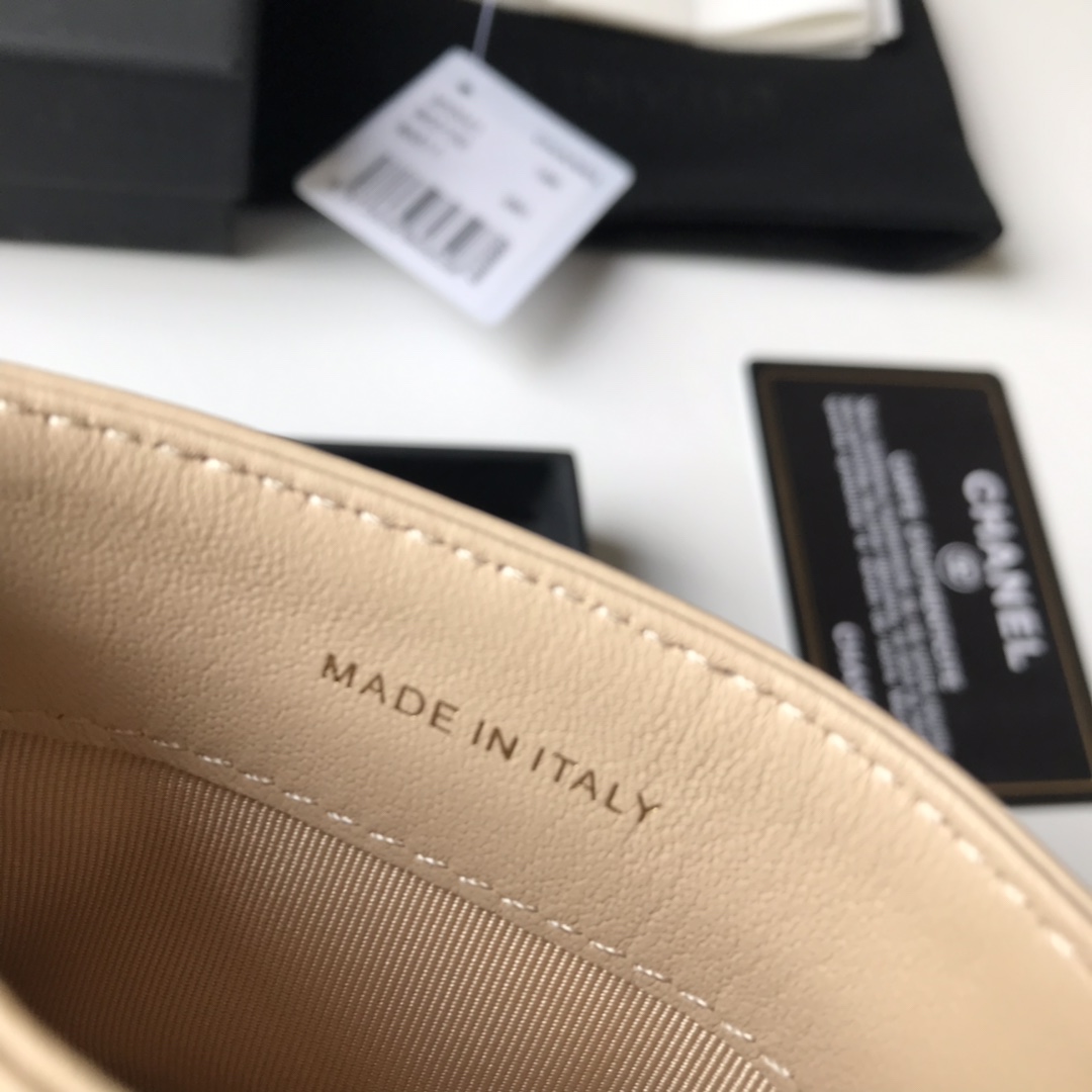 Ch**el Wallet Lambskin 