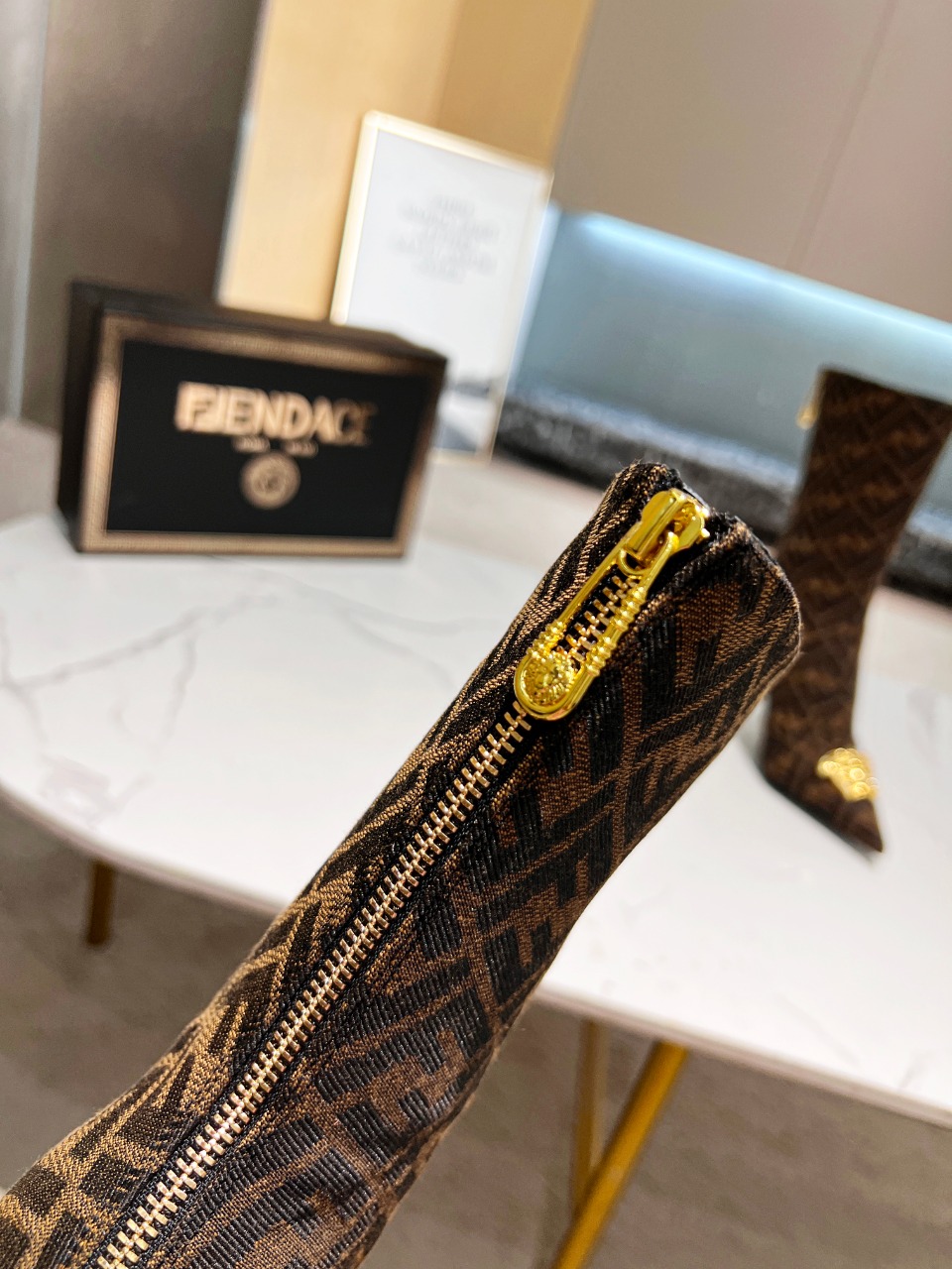 Fendace F**di X Versace Boots