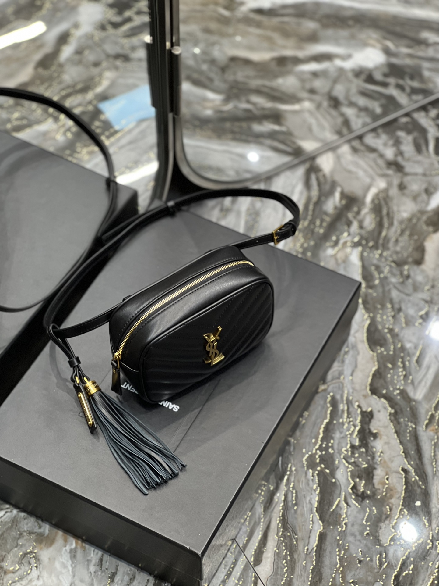 Y51 LOU BELT BAG Black