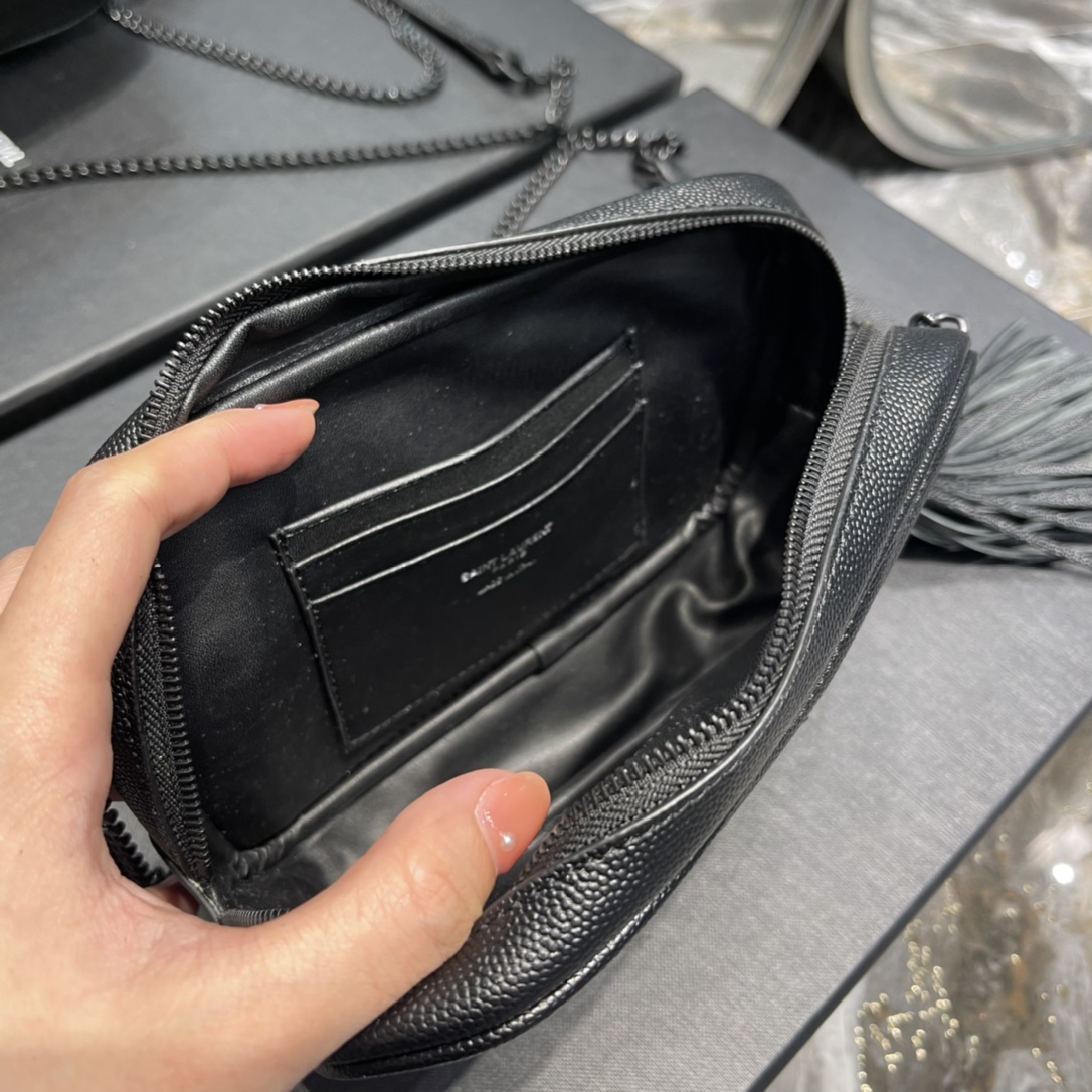 Y51 Loulou Mini Camera Bag 18cm Black