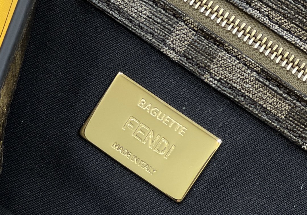 F**di Baguette Crossbody Bag 