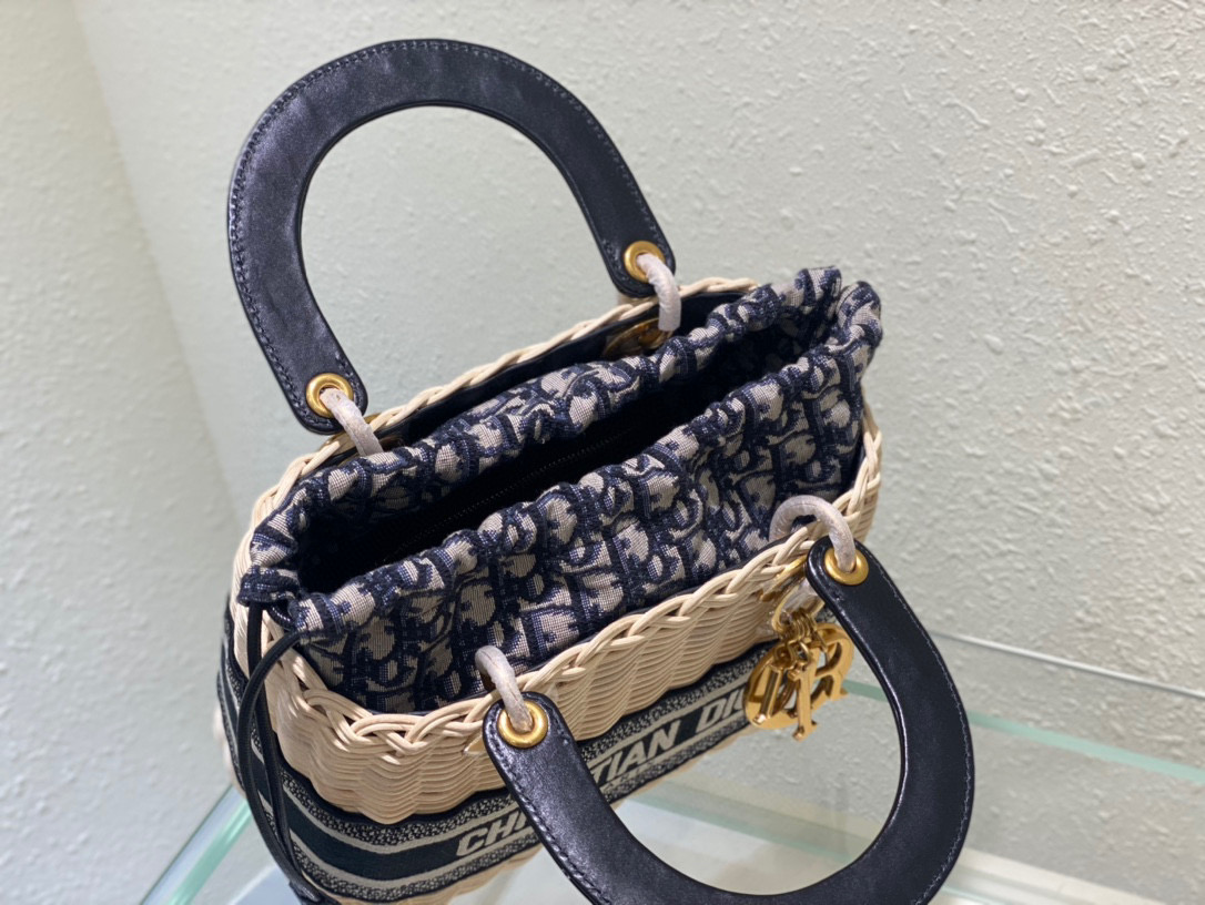 D10r Lady Oblique Bag 24cm
