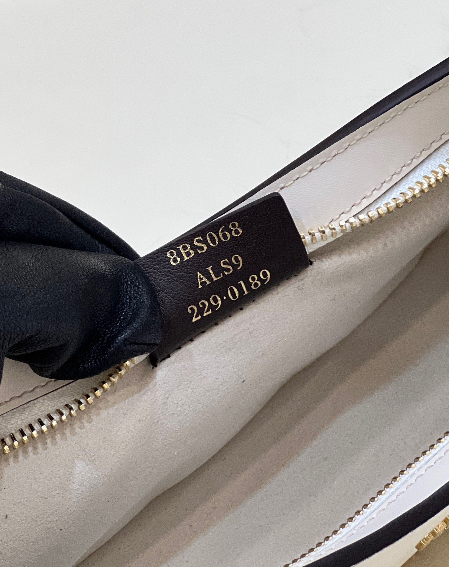 F**di O-Lock Clutch Bags White