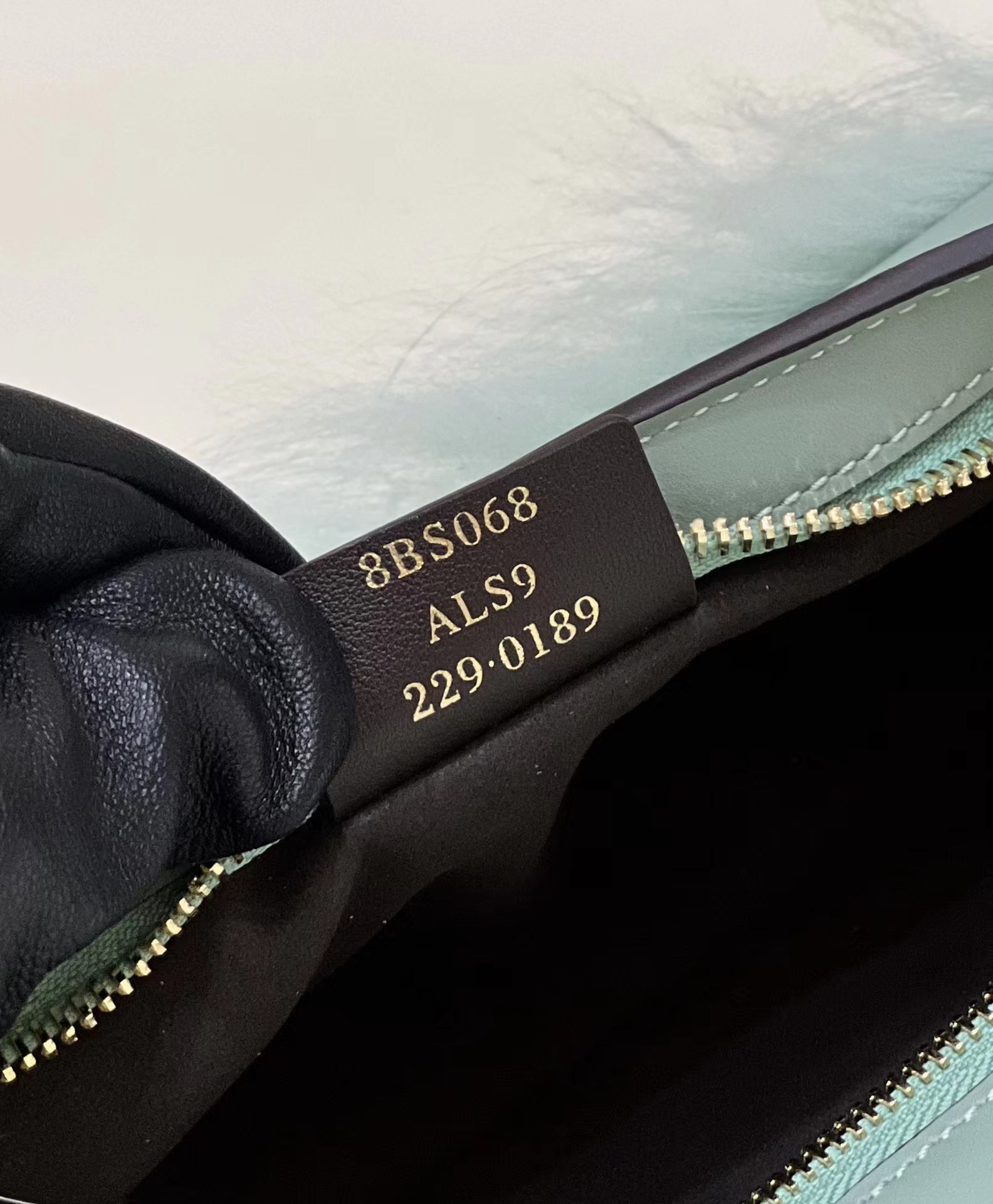 F**di O-Lock Clutch Bags Green