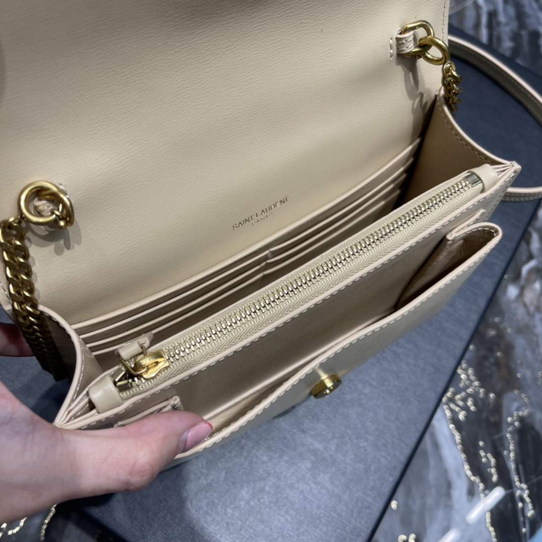 Y51 Sunset Shoulder Bag 19cm Apricot