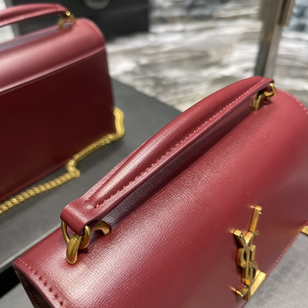 Y51 Sunset Shoulder Bag 19cm Claret