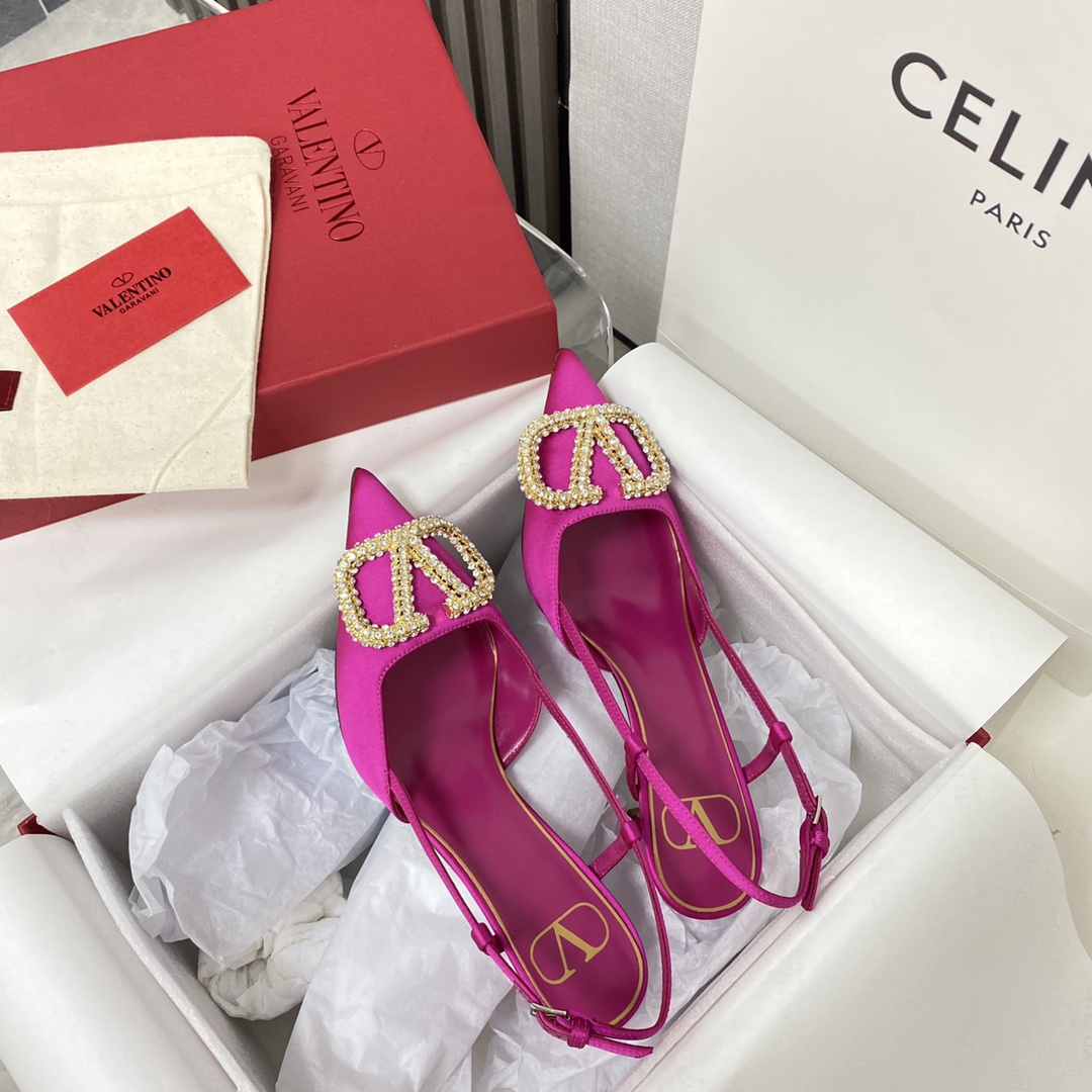 Va1e*ntin0 Heels 9cm Pink