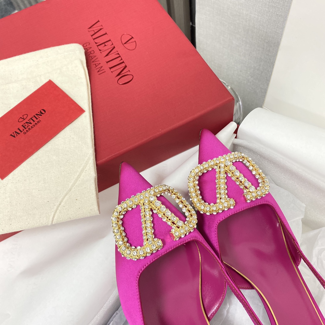 Va1e*ntin0 Heels 9cm Pink