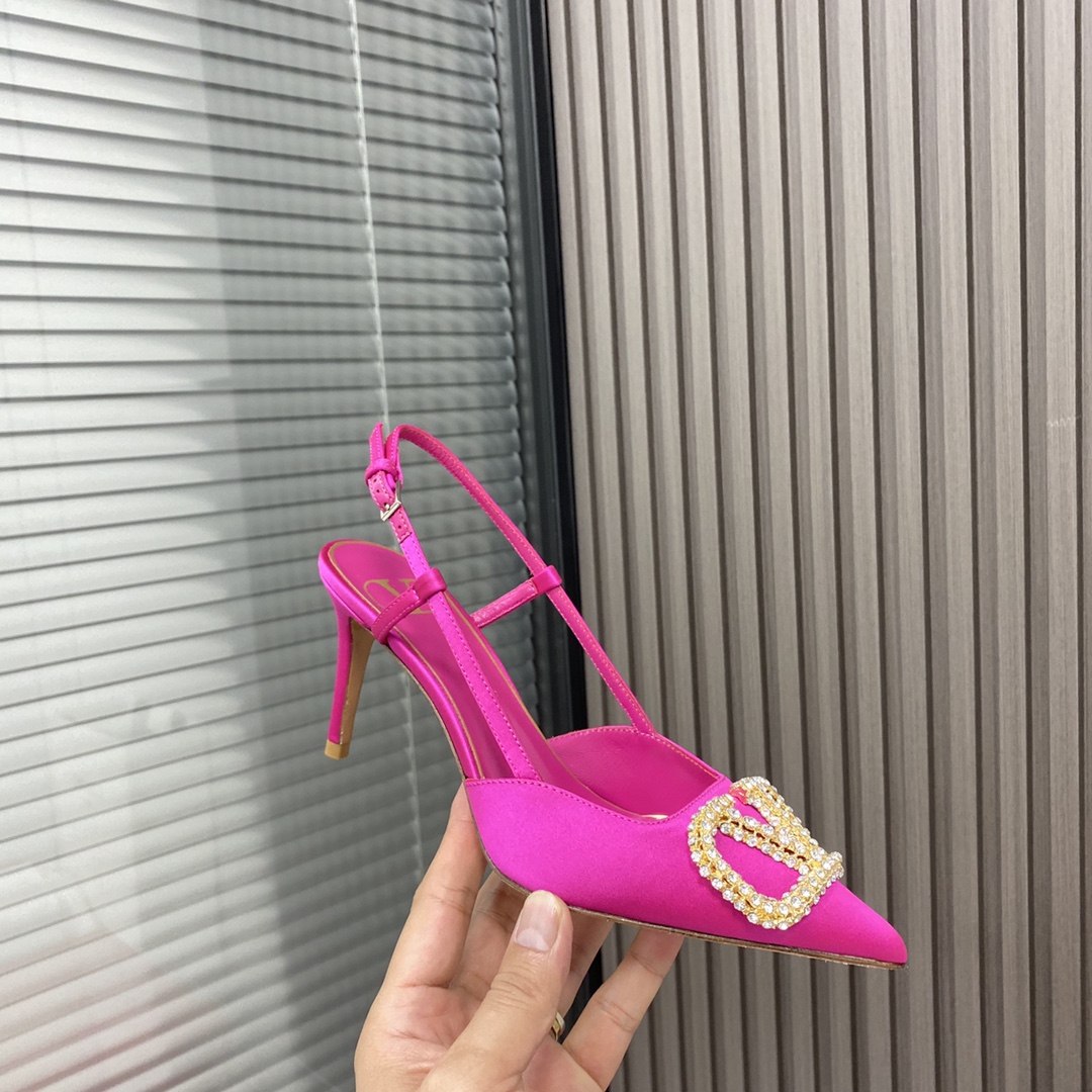 Va1e*ntin0 Heels 9cm Pink