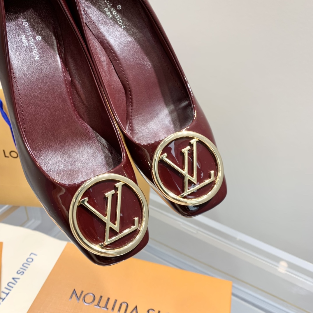 L0vis Vvtt0n Heels 7cm Claret