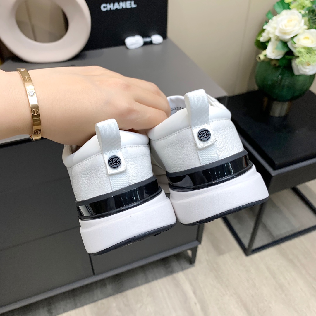 Ch**el White Sneakers