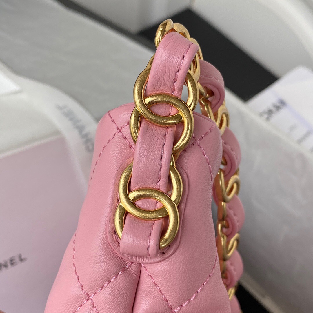 Ch**el Small Coco Hobo Axillary Bag Pink