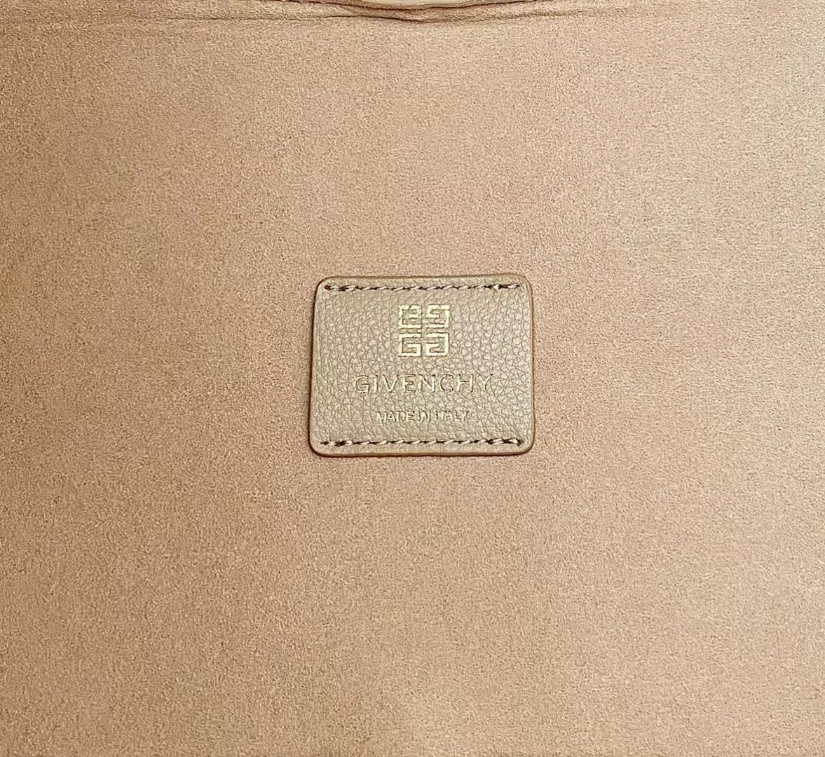 Givenchy G-Hobo Shoulder Bag Beige 31cm