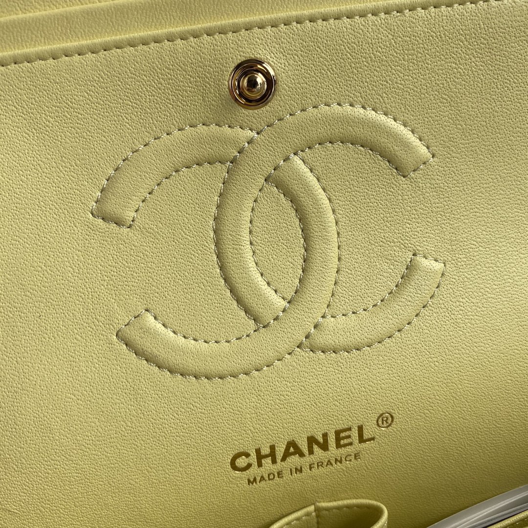 Ch**el Flap Lambskin Bag Medium A01112