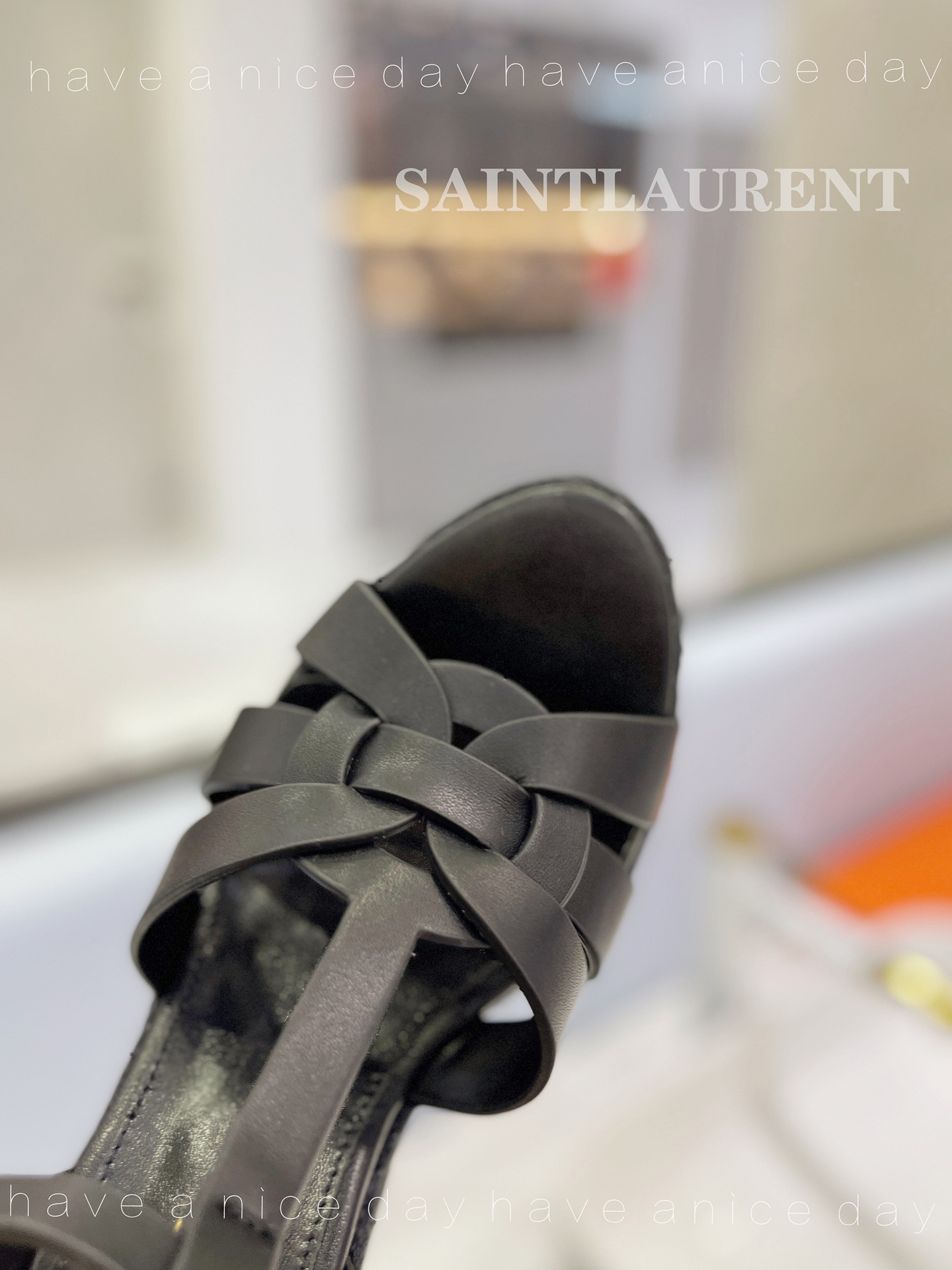 Y51 Espadrille Wedge Sandals Matte Black