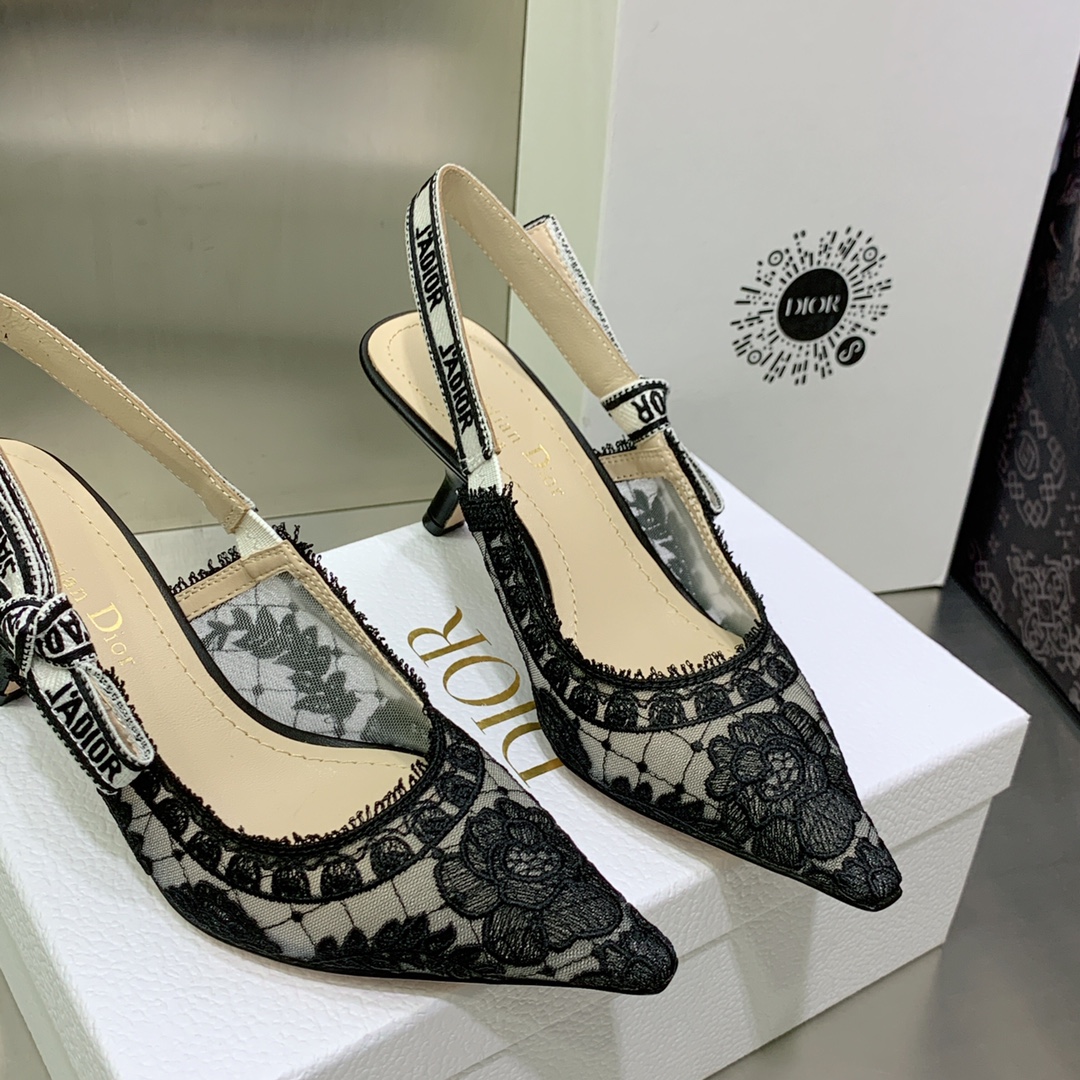 D10r Mid Heel shoes 6.5cm
