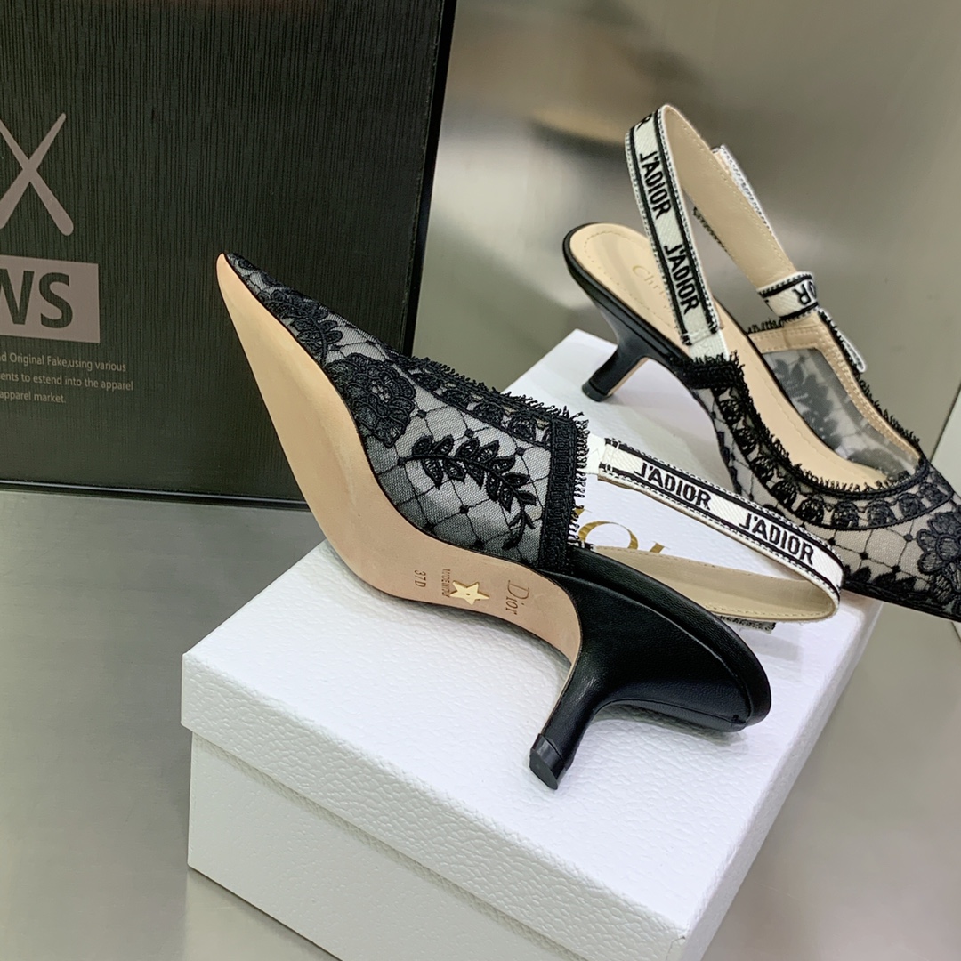 D10r Mid Heel shoes 6.5cm
