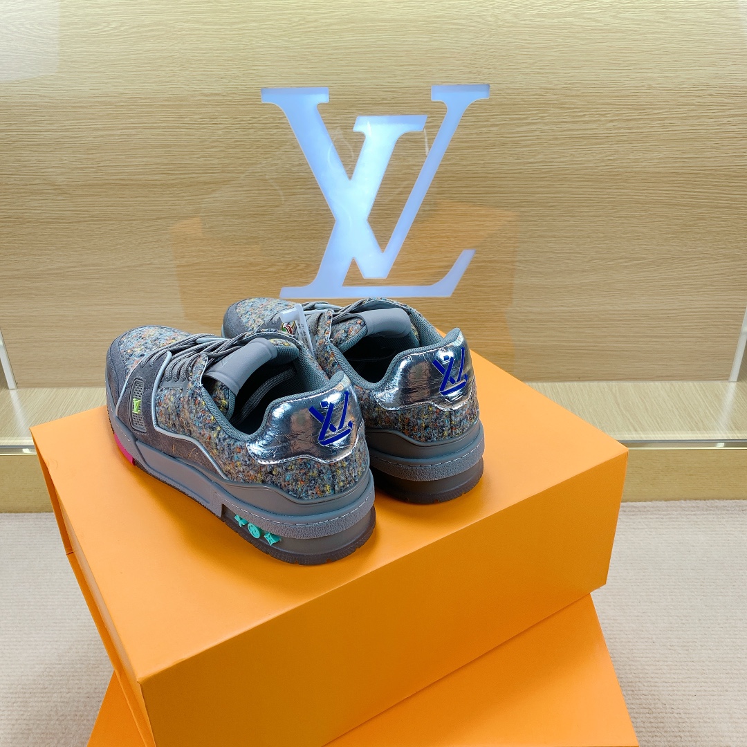 L0vis Vvtt0n Trainer Sneakers Grey