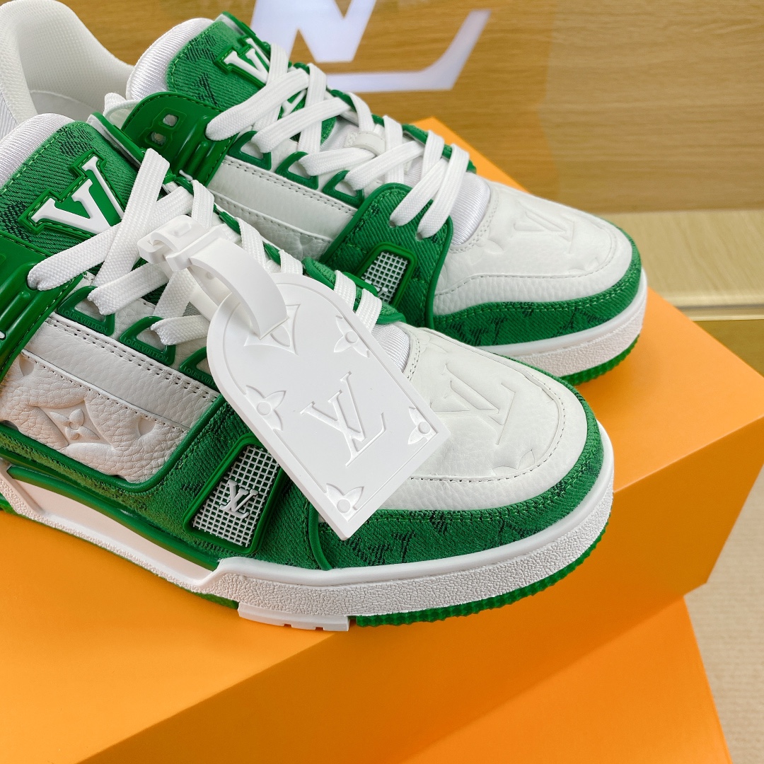 L0vis Vvtt0n Trainer Sneakers Green 02