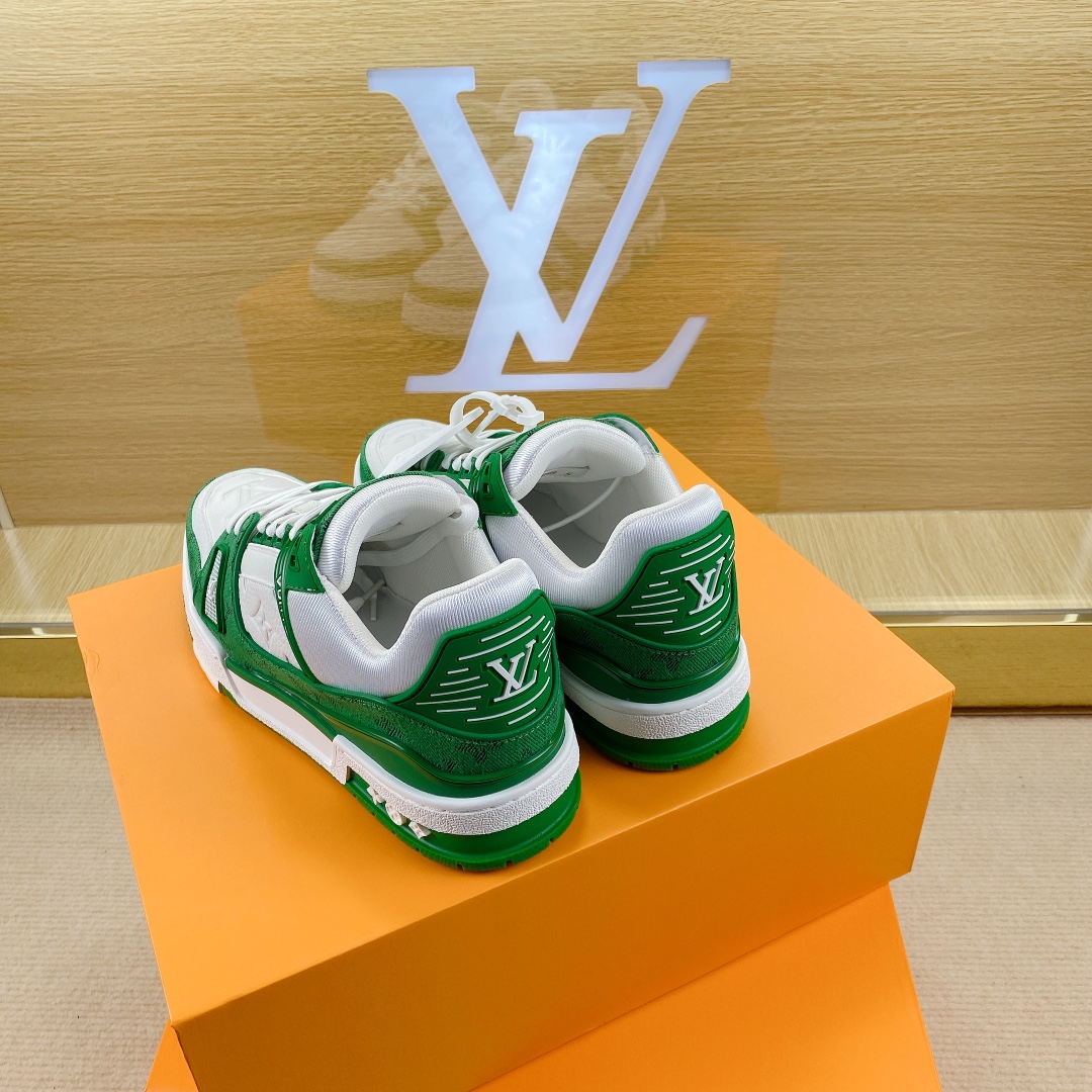 L0vis Vvtt0n Trainer Sneakers Green 02