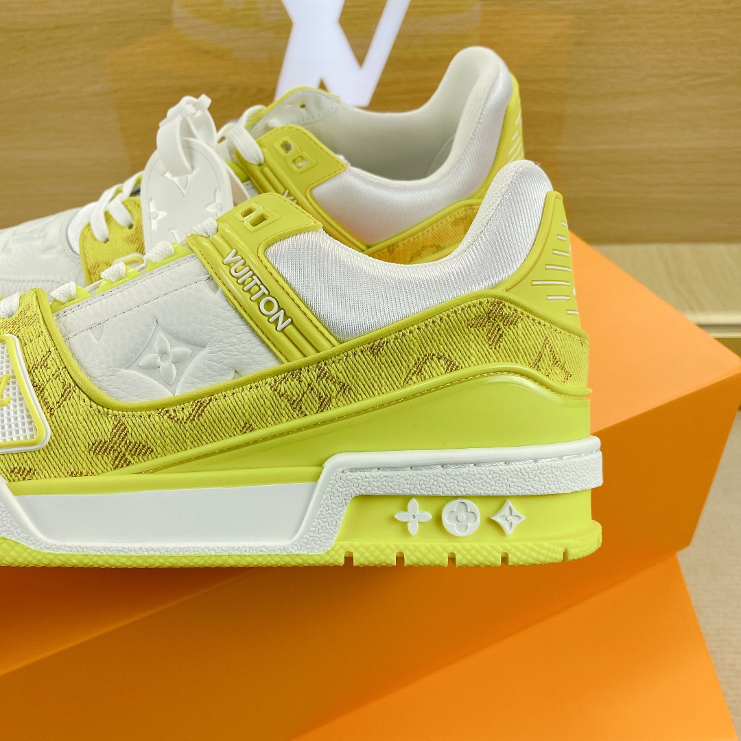 L0vis Vvtt0n Trainer Sneakers Light Yellow