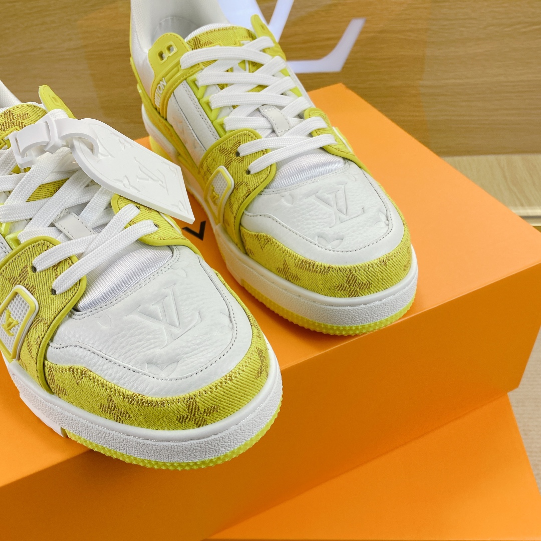 L0vis Vvtt0n Trainer Sneakers Light Yellow