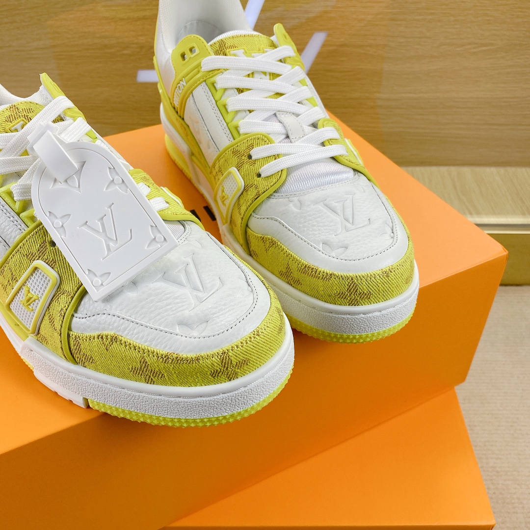 L0vis Vvtt0n Trainer Sneakers Light Yellow
