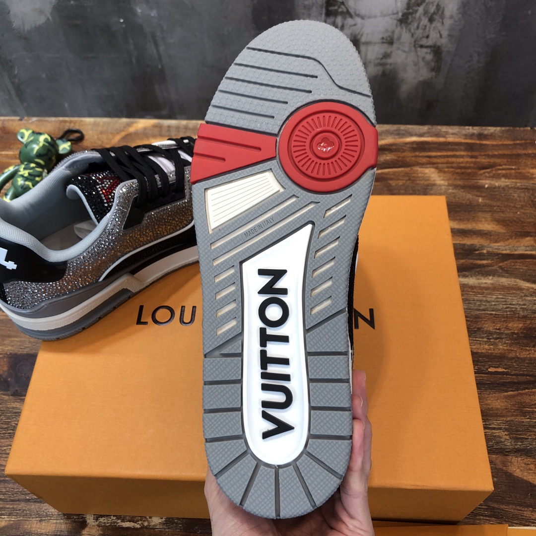 L0vis Vvtt0n Sneaker Black Grey Crystal