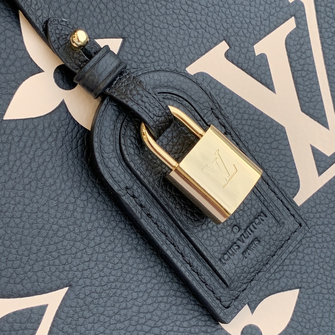 L0vis Vvtt0n Petit Palais Monogram Empreinte Black M45811 - 34×24×15cm