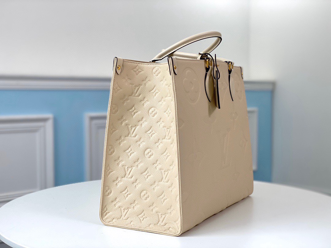 Bagsaaa L0vis Vvtt0n Onthego GM Cream Bag - 41x34x17cm