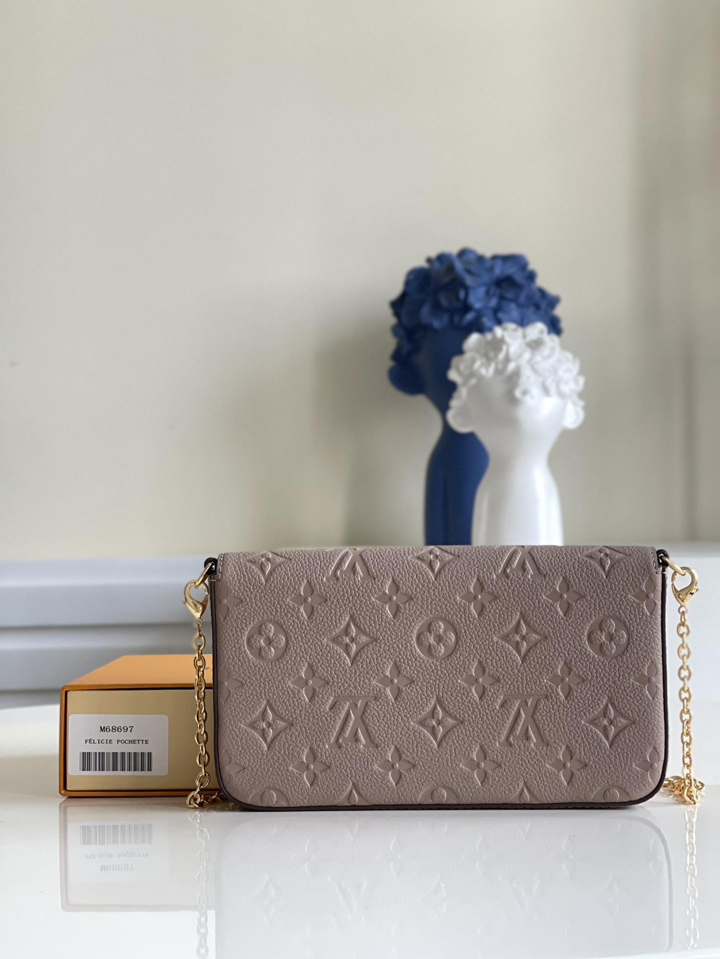 Bagsaaa L0vis Vvtt0n Pochette Felicie Monogram Empreinte - 21 x 12 x 3cm