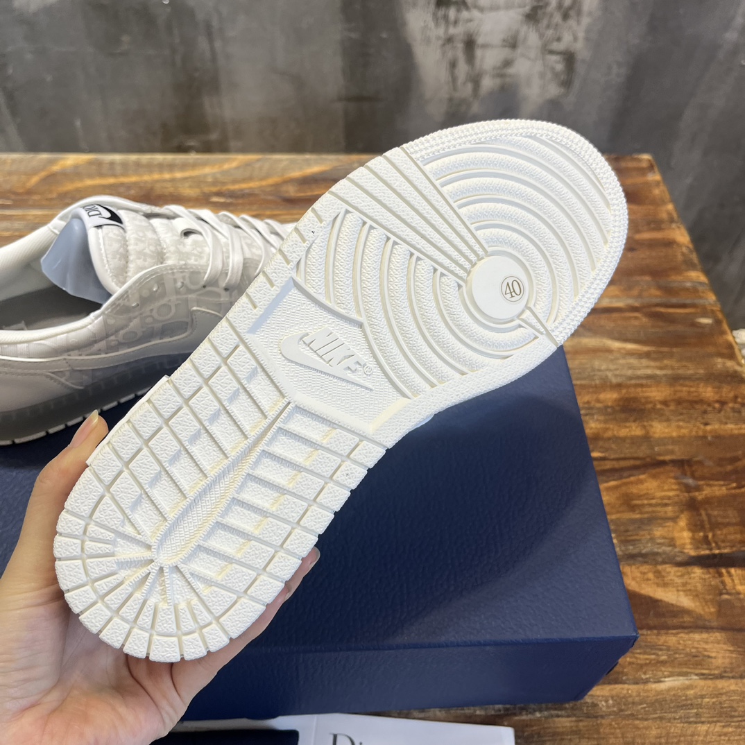 Bagsaaa Nike x D10r Dunk Low White Sneakers