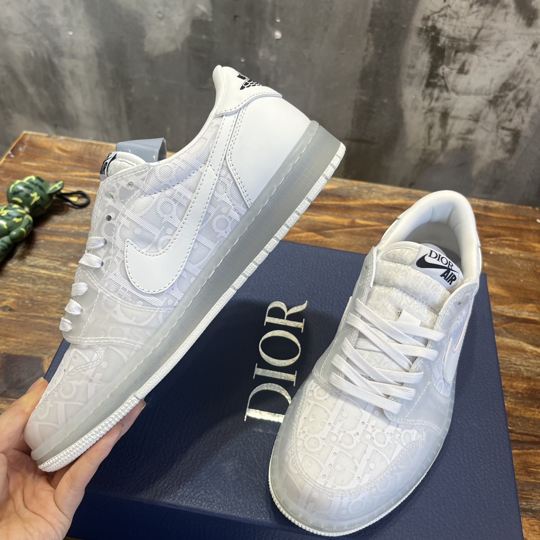 Bagsaaa Nike x D10r Dunk Low White Sneakers