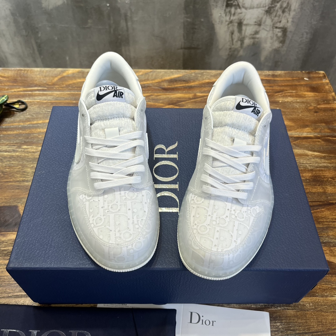 Bagsaaa Nike x D10r Dunk Low White Sneakers