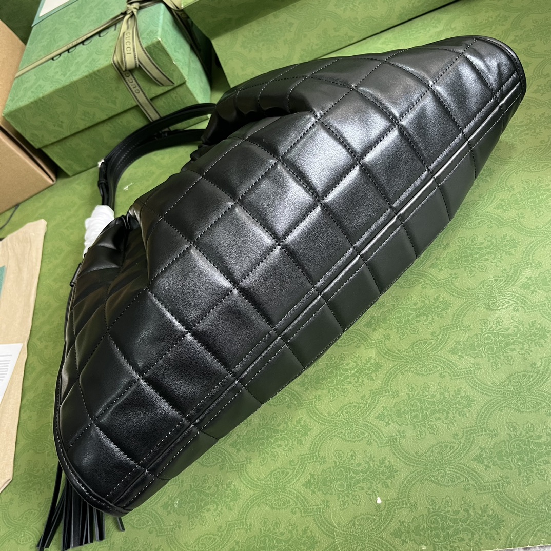 Bagsaaa Gvc*1 Deco large black tote bag - 43x 28x 8cm