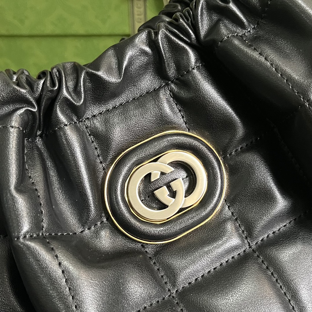 Bagsaaa Gvc*1 Deco large black tote bag - 43x 28x 8cm