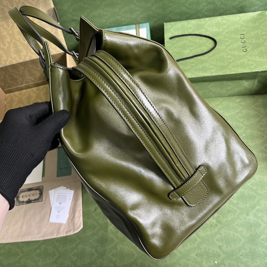 Bagsaaa Gvc*1 Duffel Green Bag - 47x 36x 24cm