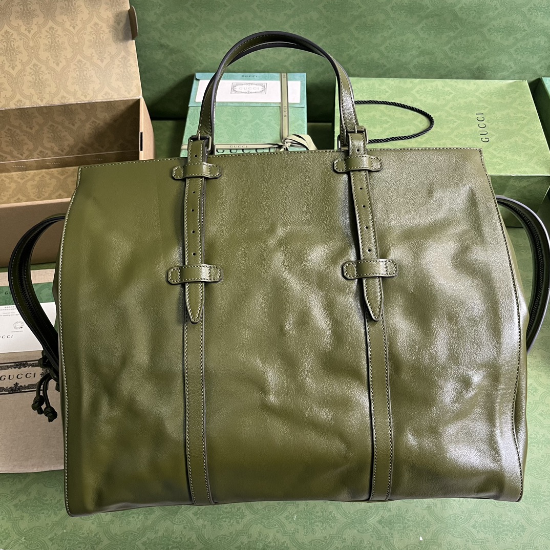 Bagsaaa Gvc*1 Duffel Green Bag - 47x 36x 24cm