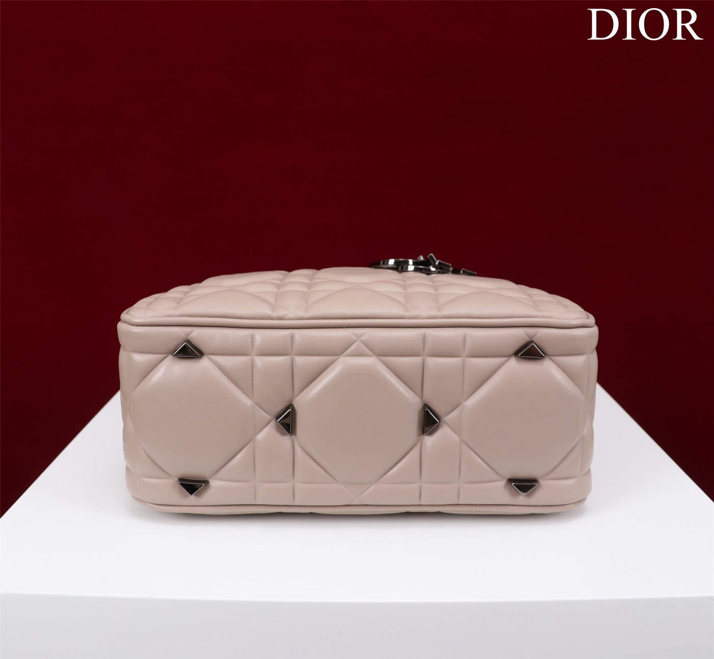 Bagsaaa D10r Lady 95.22 Nude Bag Black Hardware - 30×19×12cm