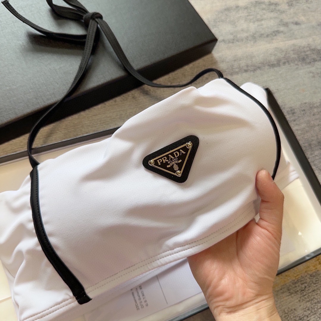 Bagsaaa Pra*a Bikini White