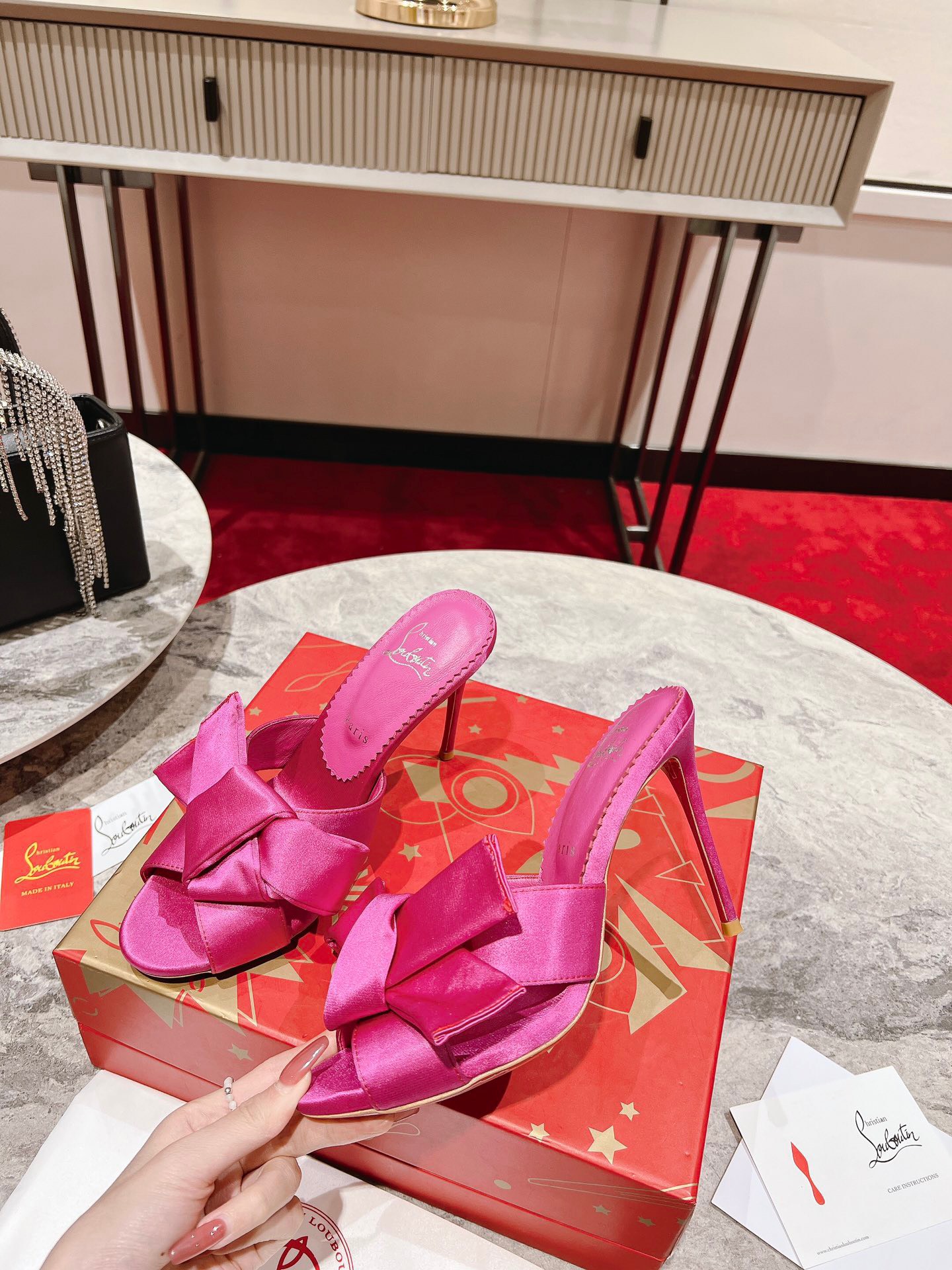 Bagsaaa Chr1st1an Louboutin Matricia Mules 