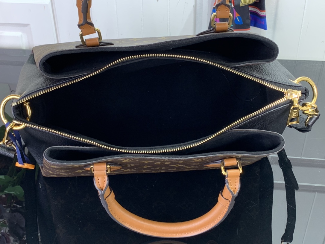 Bagsaaa L0vis Vvtt0n Opera MM Black Bag - 36 x 22 x 18